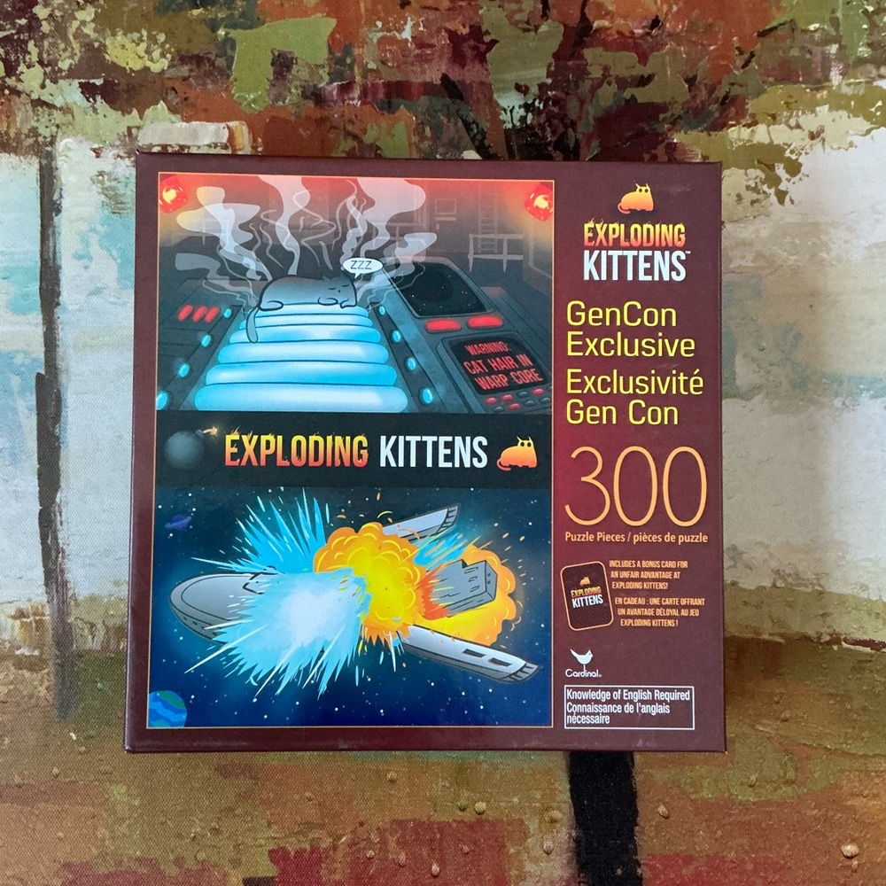 ⭐️ SEALED BRAND NEW PUZZLE - Exploding Kittens 1